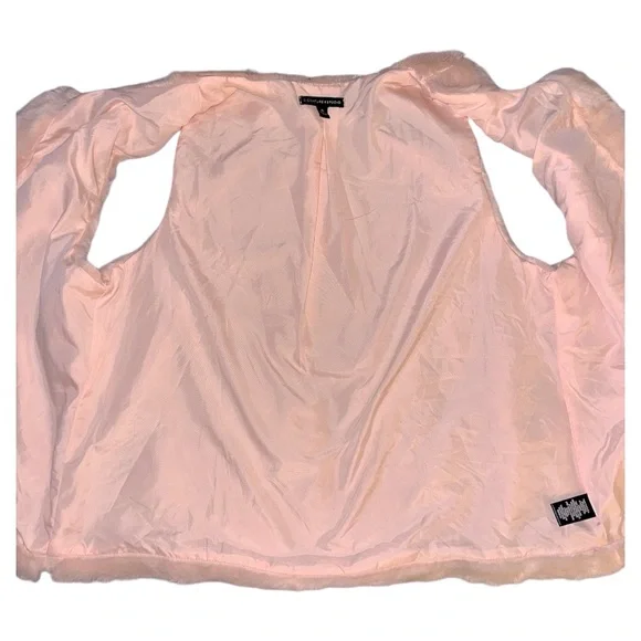 Signature Studio Faux Fur Vest Size XL - Picture 3 of 6